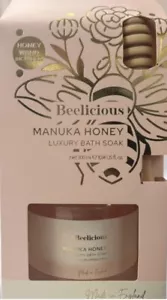 Beelicious Manuka Honey Luxury Bath Soak With A Honey Wand 300ml - Picture 1 of 1
