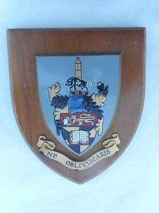 CAMPBELL COLLEGE (BELFAST) WALL PLAQUE/CREST/SHIELD - Picture 1 of 1