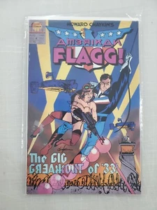 ¡BANDERA AMERICANA! Howard Chaykin's 1988 DC Comics #4 - Imagen 1 de 2