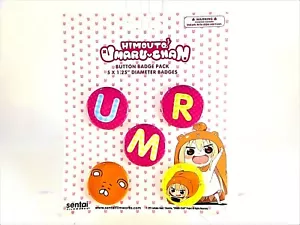 HIMOUTO! UMARU-CHAN BUTTON SET (5 Pack) BRAND NEW LICENSED PRODUCT - Picture 1 of 10