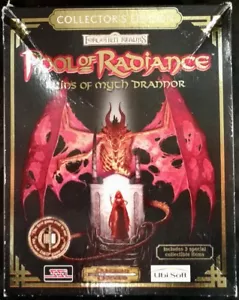 Pool of Radiance Ruins of Myth Drannor Collector's Edition *Import* - Picture 1 of 5