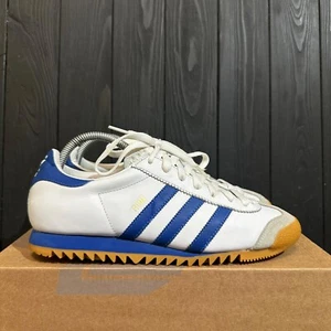 ADIDAS ROM - Vintage Men's Leather Sneakers Size 41.5 EU 8 US 26 cm - Picture 1 of 13