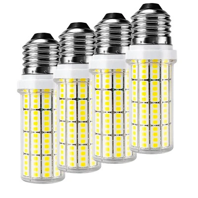 20W Led Corn Bulb , 5000K White E26/E27 Base for Home Garage Warehouse Pack of 4 - Image 1 of 4