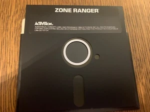 ZONE RANGER GAME COMMODORE 64 C64 COMPUTER 5.25" INCH FLOPPY(S) TESTED NEAR MINT - Picture 1 of 2