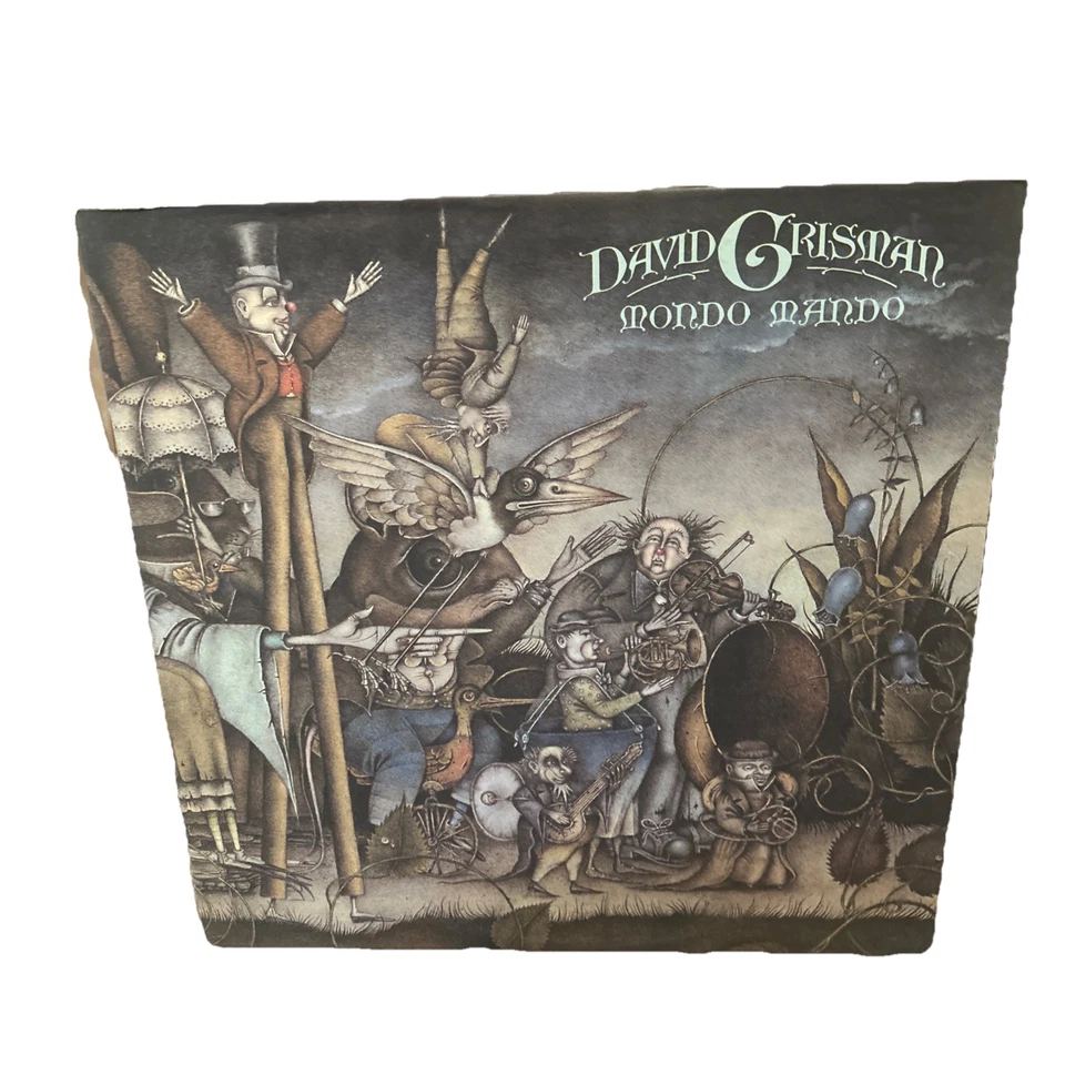 DAVID GRISMAN Mondo Mando LP  BSK 3618 Tony Rice, Punch Brothers, Bluegrass Foto 1 de 4