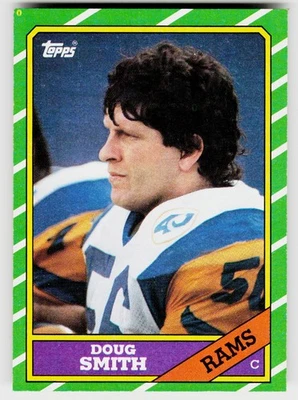 Doug Smith, 1986 Topps, #83, Los Angeles Rams, - Image 1 of 2