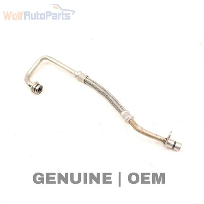 AUDI S8 2013-2018 4,0 L - Tubo de suministro de aceite turbo derecho / línea 079145140F Foto 1 de 4