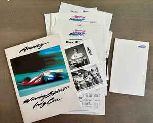 1993 Amway "Winning Spirit" IndyCar Pressemappe mit Bonus Schreibblock Scott Brayton - Bild 1 von 7