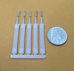 5 Cellular Phone Speaker And Port Cleaner Lint Dust Dirt Remover Mini Brush - Picture 1 of 1