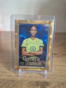 2022-23 Topps Chrome Sapphire UWCL Sveindis Jonsdottir Queens of Football #Q-4 - Picture 1 of 2