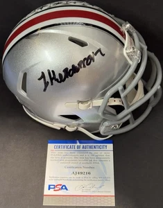 Treveyon Henderson Signed Autographed Ohio State Buckeyes Mini Helmet PSA/DNA - Picture 1 of 1