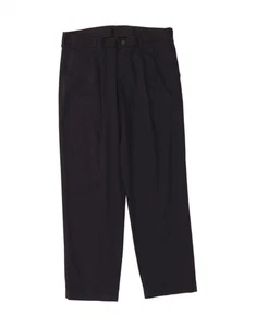 LEE Mens Pegged Chino Trousers W34 L30 Navy Blue Cotton CQ23 - Picture 1 of 3