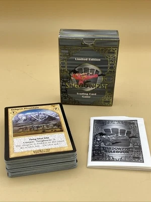 Shadowfist Limited Edition Starter Deck 1995 Daedalus Entertainment Vintage CCG - Image 1 of 3