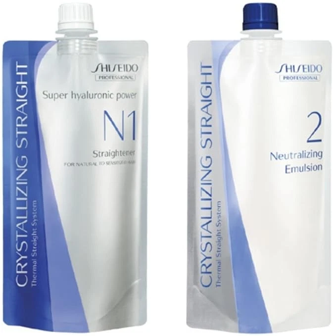 Crystallizing Hair Straightener(N1) with Neutralizing Emulsion(2) - Image 1 of 3