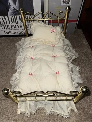 Pleasant Company American Girl Samantha's Brass Bed And Bedding - Image 1 of 4