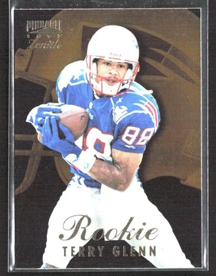 1997 Zenith Terry Glenn #121 RC Rookie Card New England Patriots - Image 1 of 2