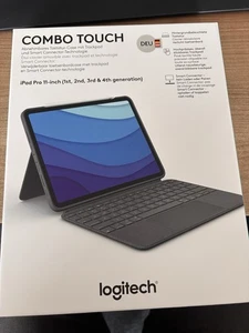 Logitech Combo Touch Tastatur-Case für iPad Pro 11 Zoll - Bild 1 von 4