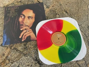 Legend: the best of Bob Marley and the Wailers Vinyl Limited Tri Color LP tested - Picture 1 of 1