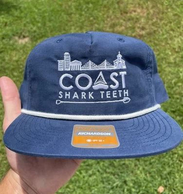 Шляпа с зубами акулы «Зубы береговой акулы» бейсболка с зубами акулы охотничья шляпа - Изображение 1 из 4