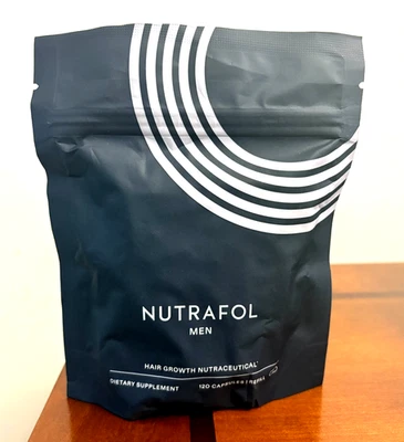 Suplemento dietético nutracéutico para el crecimiento del cabello NUTRAFOL para hombres - 120 cápsulas Foto 1 de 3