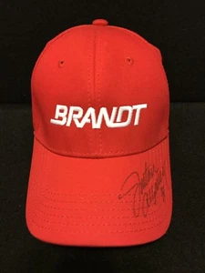 Justin Allgaier BRANDT 31 Turner Motorsports Racing Autographed Cap - Picture 1 of 9
