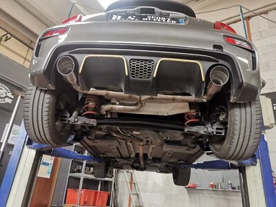 Terminale Bombardone diretto 100mm 60/63mm 500/595/695 Abarth R.S. Muffler - Bild 1 von 4