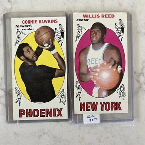 1969 Topps #15 Connie Hawkins Exmt-NM Rookie Willis Reed RC 60 VG - Picture 1 of 10