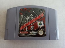 ARMORINES PROJECT S.W.A.R.M. NINTENDO64 VIDEO GAME 1996-1997