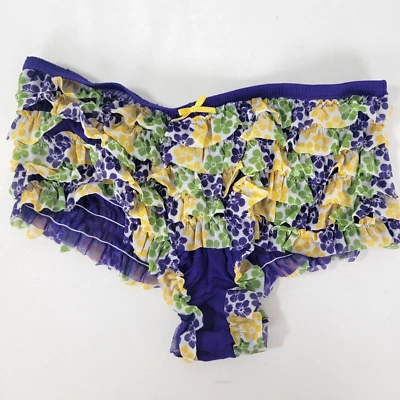 Bragas para mujer Honeydew Mesh Flowers Rumba NUEVAS S pequeñas 5 púrpura verde amarillo Foto 1 de 4