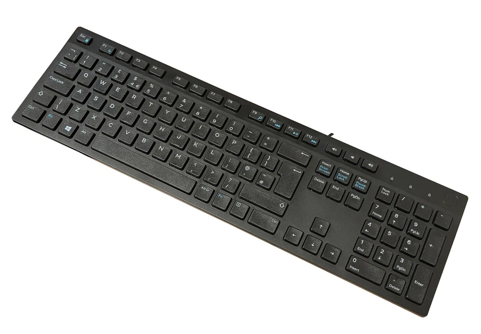 Dell Tastatur UK USB black Keyboard QWERTY OVP KB216-BK-UK - Bild 1 von 1