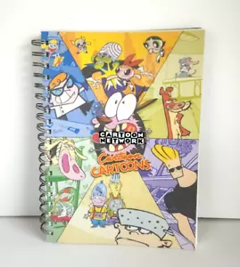 Vintage 2000 Cartoon Network Powerpuff Girls Dexter Johnny Bravo Notebook Rare - Picture 1 of 13
