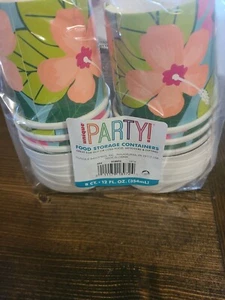 NUEVOS 8 quilates únicos contenedores calientes/o fríos con tapas para almacenamiento de alimentos para fiesta - Imagen 1 de 3