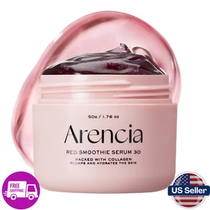 Arencia - Suero batido rojo fresco 30. Suero mascarilla facial batido rojo durante la noche - Imagen 1 de 6