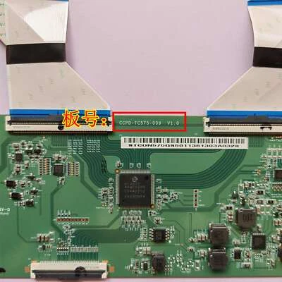 1 pieza placa lógica 58 pulgadas CCPD-TC575-009 V1.0 TV accesorios Foto 1 de 4