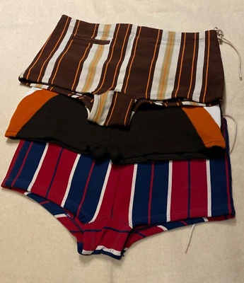 Rare Vintage Nylon Swimming Briefs Trunks - sold separately c 1960-1970s - Image 1 of 4