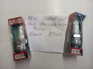 2 x Champion L2G Spark Plugs (Equiv to B9HS) - Picture 1 of 3