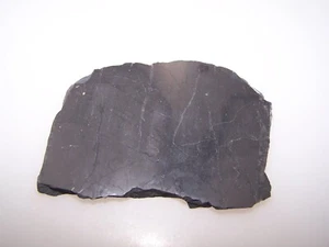 Schungit Platte freie Form aus Karelien - Bild 1 von 3