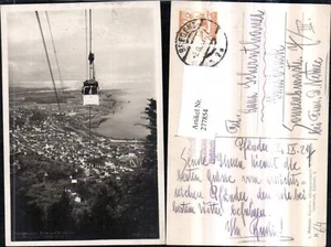 277854,Pfänderbahn Seilbahn Blick auf Bregenz Totale  - Bild 1 von 1