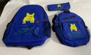 Kid's The Bulldog Masters Tournament Backpack, Shoulder Pack and Pencil Holder - Picture 1 of 12