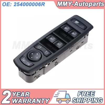 Interruptor de control de ventana eléctrica 254000006R para Renault Megane Laguna Fluence 2008-16 Foto 1 de 4