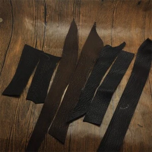 2pcs Shark HIDE Skin Leather Fish Hides Skin Pelt Craft Watch Strap Random Color - Picture 1 of 6