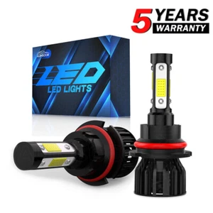 9004 LED Headlight Bulbs 10000lm for Dodge RAM 1500 2500 3500 1994-2001 - Picture 1 of 12