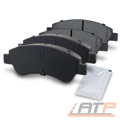 SATZ BREMSBELÄGE VORNE FÜR PEUGEOT 206 207 208 301 307 1007 2008 PARTNER - Bild 1 von 4