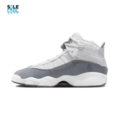 Zapatillas Nike Air Jordan 6 Anillos GS Gris 323419-121 Foto 1 de 4