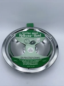 Stanco Electric Range Stove chrome Reflector drip Bowl 9.5” NOS Kmart #700-8 - Picture 1 of 10