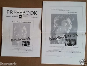 "Bloodbrothers" 1978 Movie Pressbook & Ad Campaign Pages - Richard Gere... - Picture 1 of 10