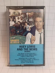 Huey Lewis and The News Sports Jewel Case Only NO TAPE 1983 Chrysalis - Picture 1 of 3