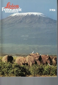 MAGAZINE , PHOTOGRAPHY , LEICA FOTOGRAFIE , ENGLISH EDITION , No.3 , 1990 - Picture 1 of 1