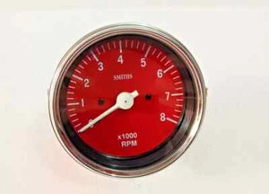 Smiths Replica Drehzahlmesser 0-8000 RPM Elektronik elektrisch 85MM RC - Bild 1 von 4