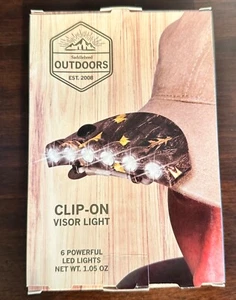 Saddlebred Outdoor Clip-On Visier/Hut Licht LED Lichter - Bild 1 von 4